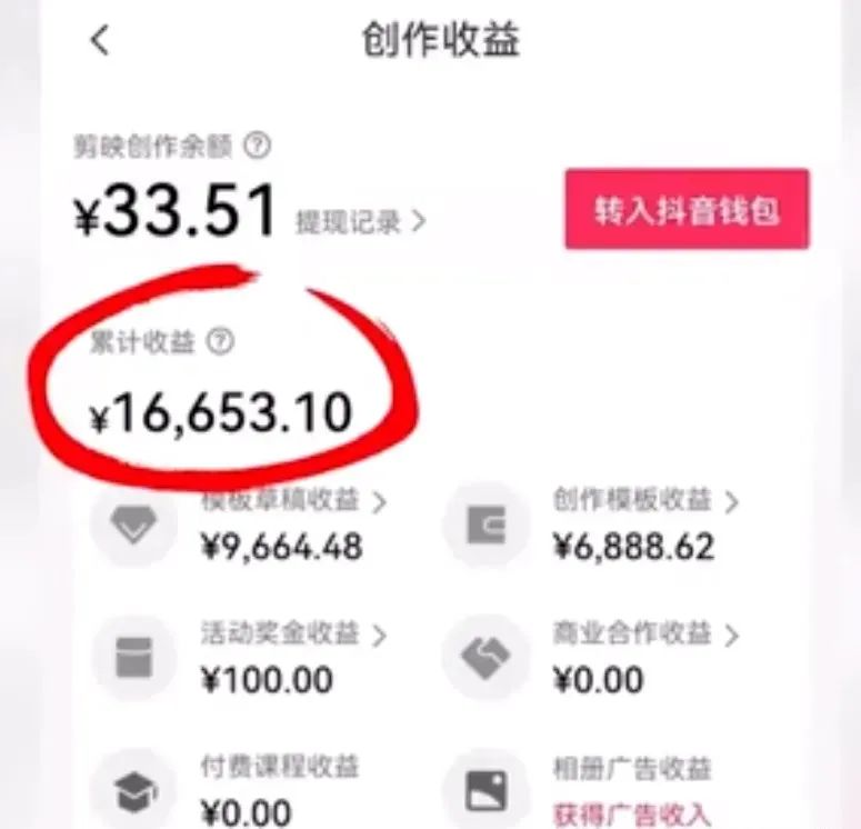 剪映模板变现小项目，每天5分钟操作！一个月变现￥1.6w4663 作者:福缘资源库 帖子ID:104699 